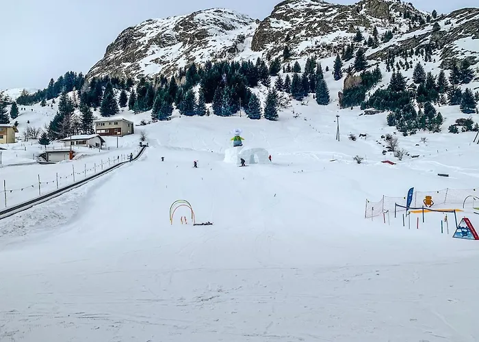 Appartement In Den Bergen Mit Grosser Terrasse Bivio